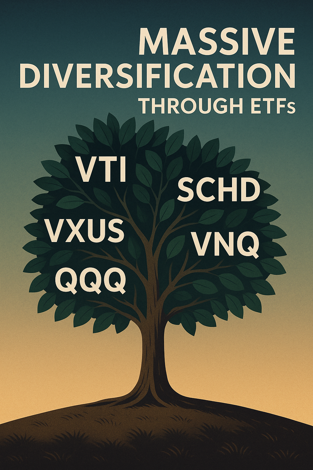 Long-Term Investing in Multiple ETFs: The Power of Massive Diversification