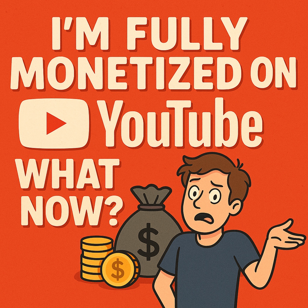 I’m Fully Monetized on YouTube, What Now?